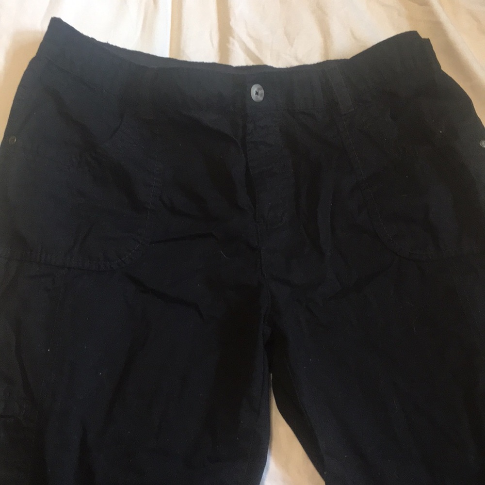 White Stag Black Capris